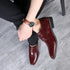 Elegant Pointed Toe Oxfords for Men - Soft Bottom Business Casual Formal Dress Shoes for Office, Weddings, and Parties